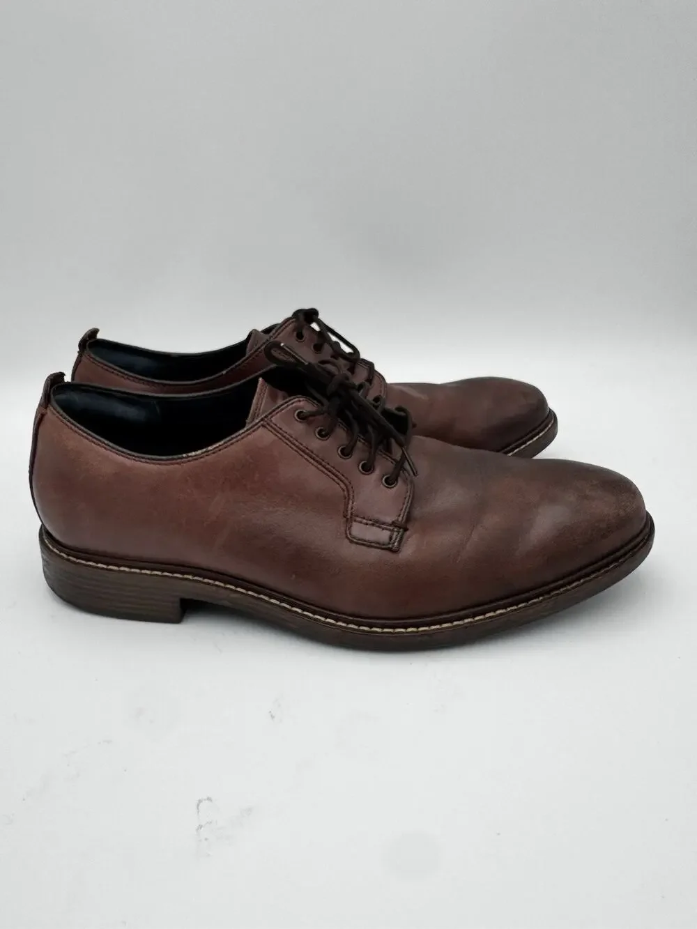 Cole Haan Men’s Brown Leather Oxford Dress Shoes Size 9M